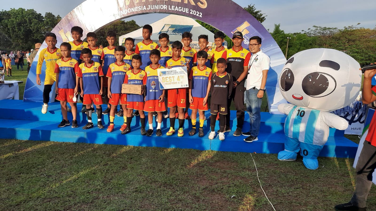 Juara 4 Indonesia Junior League 2021/2022