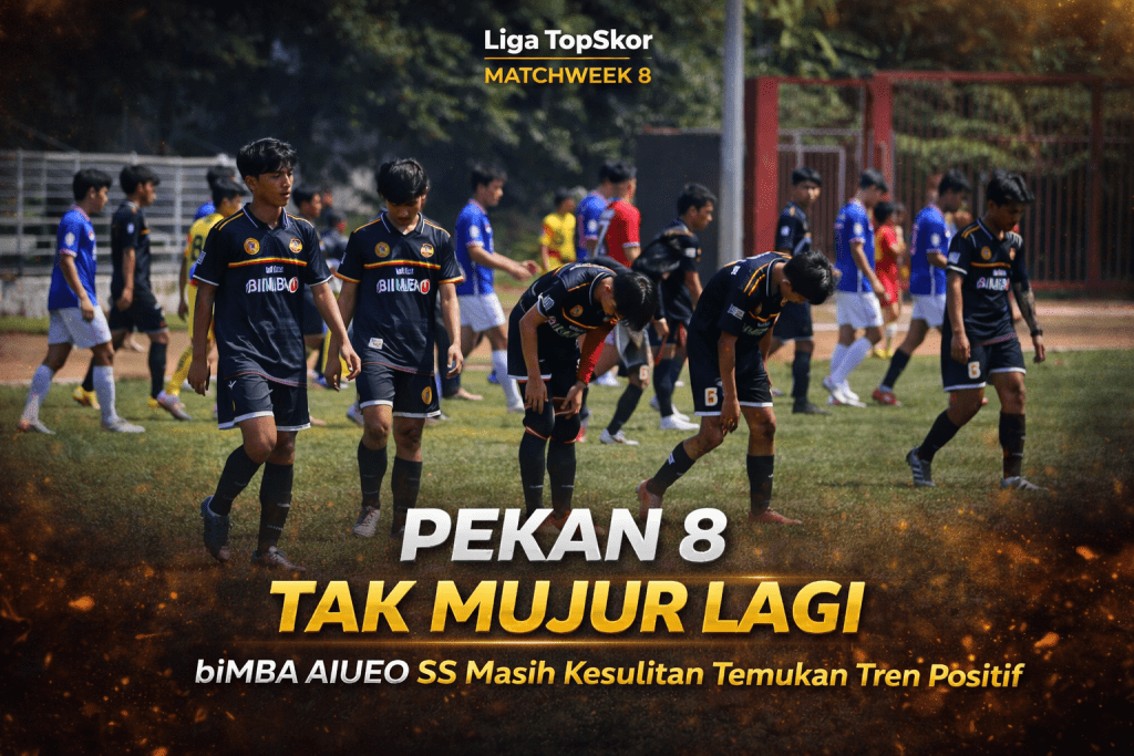 Pekan 8 Liga Topskor: Di Antara Semangat dan Kenyataan, biMBA AIUEO SS Masih Mencari Irama Terbaik