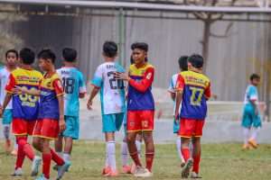 biMBA AIUEO FA bermain imbang 0-0 melawan Bahas FC pada JBJL 2026 U-13