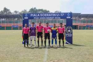 Depok United vs Waamanat Bhintuka FC di babak 8 besar Piala Soeratin U-17 Jawa Barat 2026