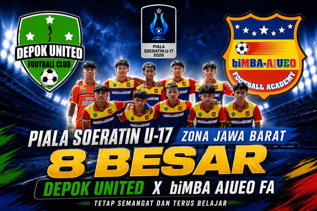 Piala Soeratin U-17 Jawa Barat 2026: Depok United Siap 8 Besar